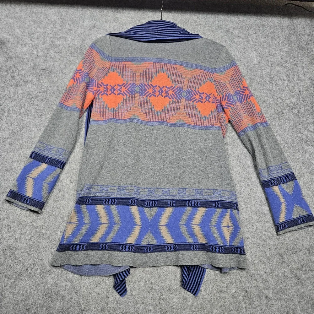 Twelfth Street‎ by Cynthia Vincent Log Cabin cardigan sweater Small